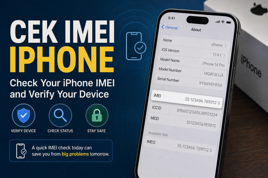 Cek IMEI iPhone: How to Check Your iPhone IMEI and Verify Your Device